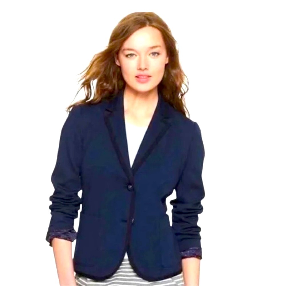Gap The Academy Blazer Navy with Black Trim - 8